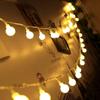 Led Ball String Light Christmas Fairy Lights Garland 10m 20m 30m Outdoor Bulb Chain Lights Xmas Wedding Garden Street Decoration