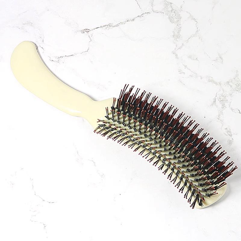 S-Shaped Hair Teasing Comb for Curly Updo Styling