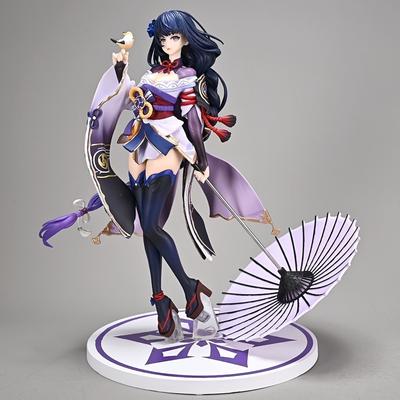 23 см Genshin Impact Beelzebul аниме-фигурка Raiden Shogun экшн-фигурка Gk ПВХ статуэтка модель куклы коллекция рождественские игрушки подарок