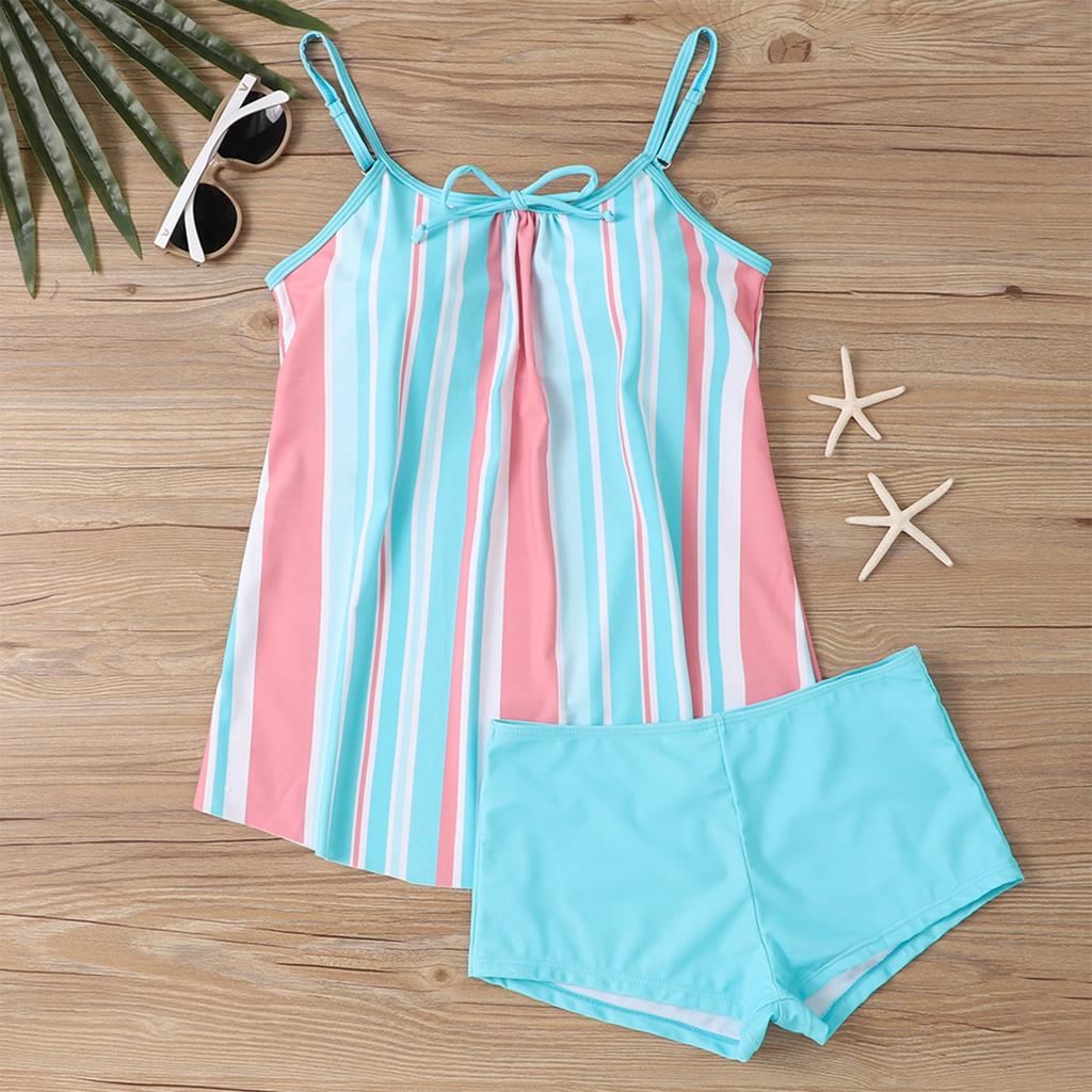 Женский сексуальный приталенный купальник с принтом на слинге и раздельном бикини плюс размер купальника (Два куска)