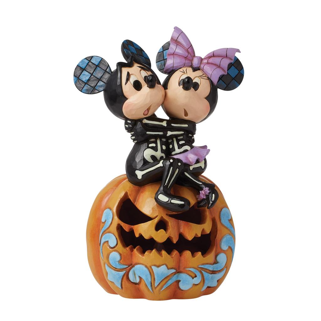 Disney Traditions Микки и Минни Испуганные Скелеты <Хэллоуин> 6016596