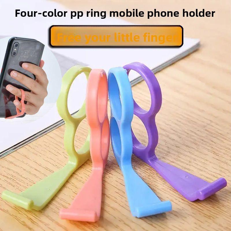 1 шт. Креативный артефакт-держатель для мобильного телефона, игра в мобильный телефон не утомляет руку, вспомогательный держатель для пальца, настольный ручной держатель для мобильного телефона