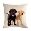 18 Inch Pillowcase Cute Dog Pattern Seat Sofa Bedroom Lumbar Cushion Cover Home Decoration Pillowcase