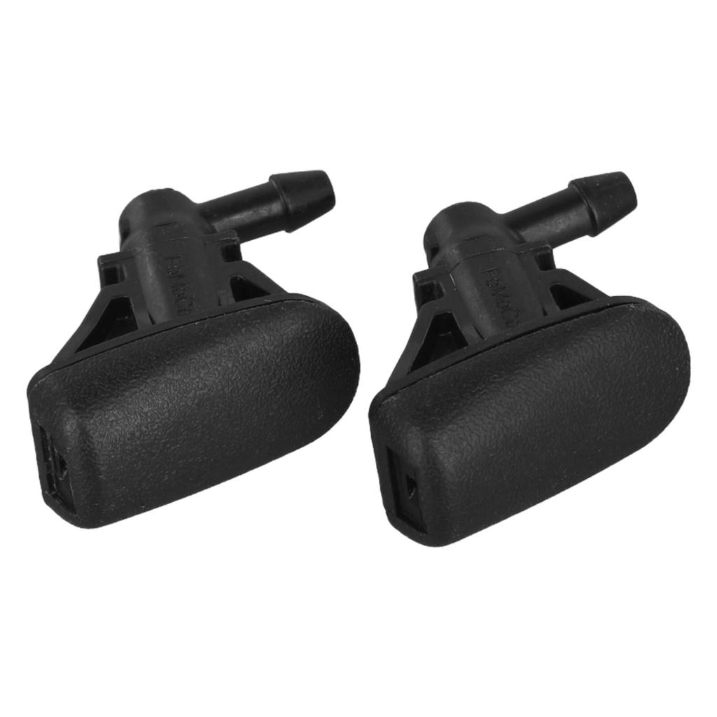 2 Pcs Auto Windshield Washer Nozzle Nozzle Plastic Washer 2012-2017 Black CP9Z-17603-B Fitment For Focus Front Windshield