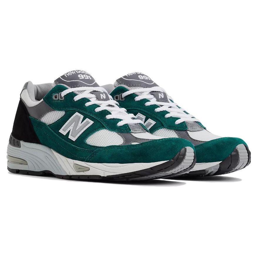 New Balance Мужские кроссовки 991 Made in England Pacific Green Alloy M991TLK
