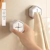Punch-Free Towel Rack: Japanese Bathroom Storage & Hanging Rod
