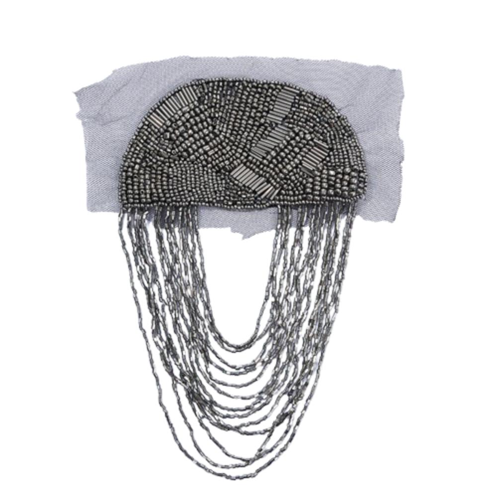 Breastpin Club Tassel Chain Epaulette Cool Jacket Vintage Brooch Stage Performance