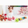 Musical Caterpillar Stuffed Animal Toys Infant Soft Plush Toy with Multi-Sensory Crinkle,Rattle & Textures for Babies 0-12 Months Newborn Children
