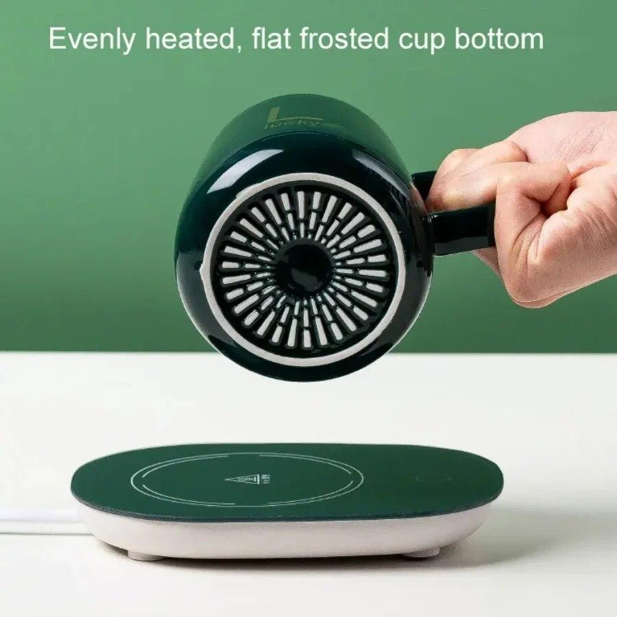 Smart Thermostatic Coaster Suitable for Home and Office Suitable for Hot Coffee Tea Milk Water Portable and Waterproof