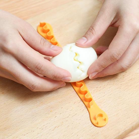 2 шт. Слайсеры для яиц Кружевной нож для яиц Хорошее качество Без запаха Термостойкий Резка вареных яиц Цветочный стайлер Инструменты для приготовления завтрака Домашняя кухня Нарезка яиц KTY