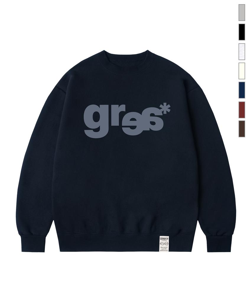 GRAVER [Unisex] Grae-S Wide Sweatshirt_7 Colors