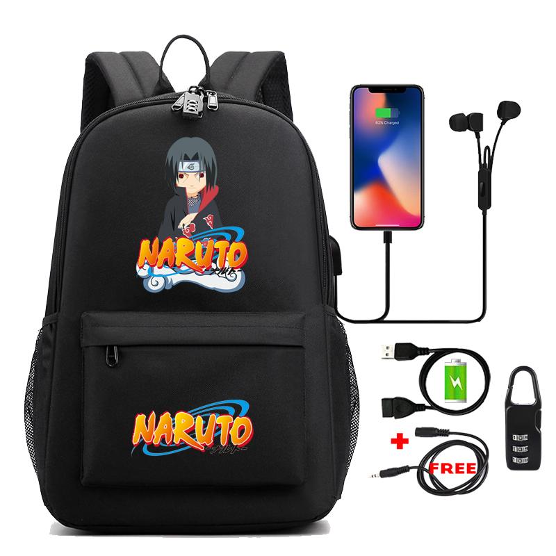 Рюкзак в стиле аниме «Снова в школу», рюкзак, студенческий школьный рюкзак для мужчин и женщин, USB-рюкзак для отдыха, дорожный рюкзак для подростков, сумки для мальчиков и девочек