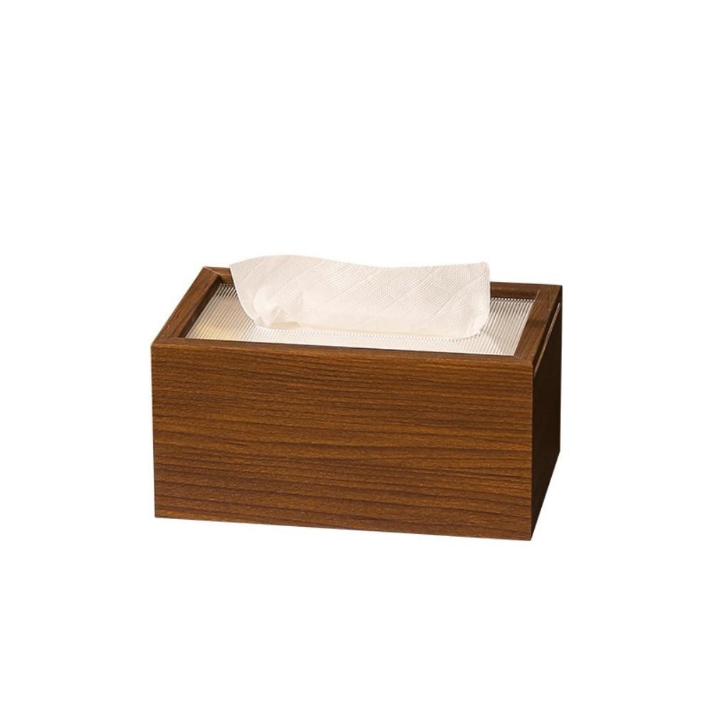 Minimalist Wood Napkin Box High-end Quality Creative Paper Towel Holder Elegant Decorative Paper Box Home Use