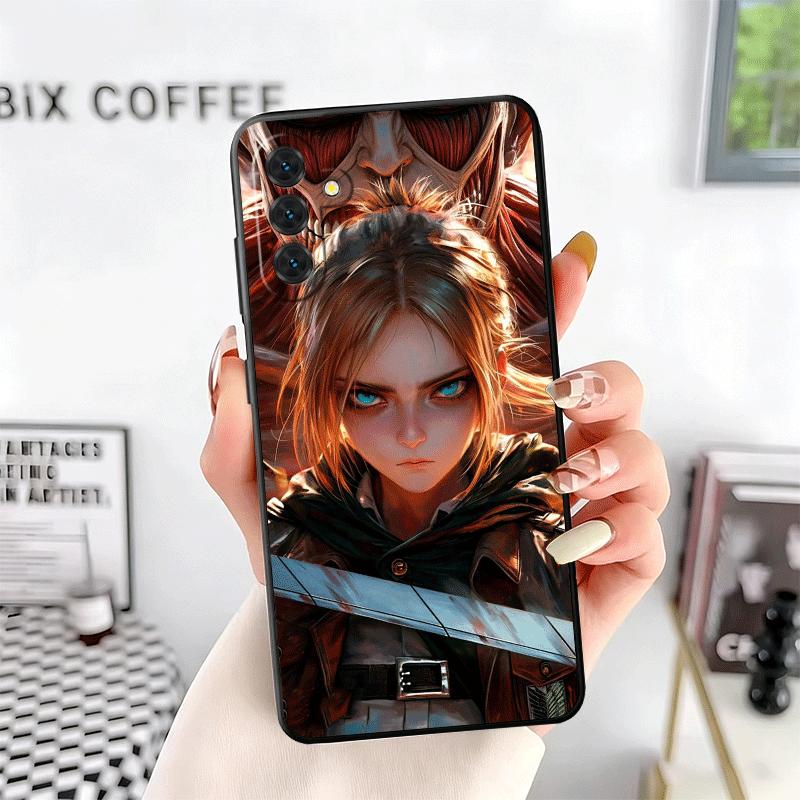 A-Attack On T-Titan Mikasa Soft Phone Case for Samsung A17 A37 A57 A16 A26 A36 A56 A15 A25 A35 A55 A14 A24 A34 A54 A13 A23 A33 A