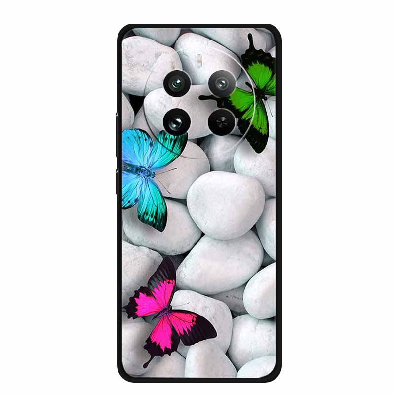 Чехол для Realme 12 4G 6.67" Роскошный Мягкий Силиконовый TPU Чехлы для Телефона Задняя Крышка для Realme12 4G Ударопрочный Милый Красивый Бампер Чехол