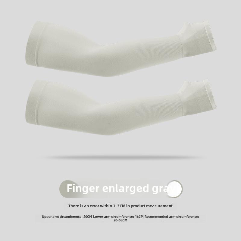 Солнцезащитные рукава Ice Silk для мужчин и женщин: Дышащие, удобные летние нарукавники для езды на велосипеде и занятий спортом на открытом воздухе - HB04.