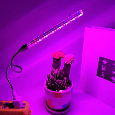Модное освещение полного спектра для выращивания растений, USB-светильник для рассады цветов, светодиодная фитолампа для теплицы, гибкая гидропонная лампа для растений