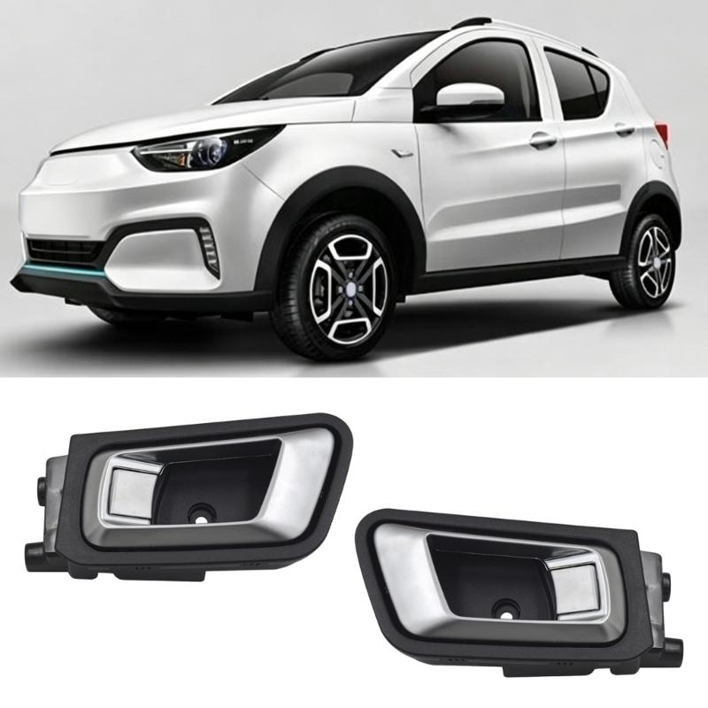 Ручка двери кабины, Черно-серебристая внутренняя ручка для BAIC New Energy EC3, Сломанная внутренняя часть двери, Требует ремонта