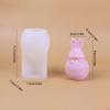 DIY Eggshell Rabbit Silicone Model Soap Casting Reusable Flexible Bunny Candle for Resin