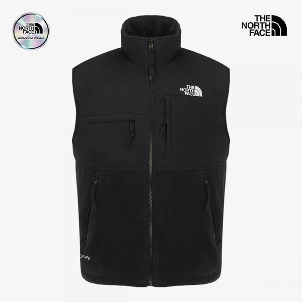 The North Face Мужская флисовая жилетка Denali Черная Nv4fr55a