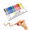 Brush Pen Acrylic Marker Pen 24 Color Set Acrylic Acrylic Pen Brush Brush Quick Dry Water Resistant Marker Pen Paint Marker Poster Color