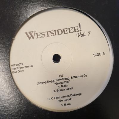 12-дюймовая пластинка VARIOUS - Westsideee! Том. 7 WET007 Без лейбла 2004 США Рэп и хип-хоп/R&B Б/у