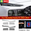Для Hyundai Santa Fe Автомобильные Наружные Фары Защита от Царапин Передние Фонари TPU Защитная Ремонтная Готовая Пленка Автоаксессуары