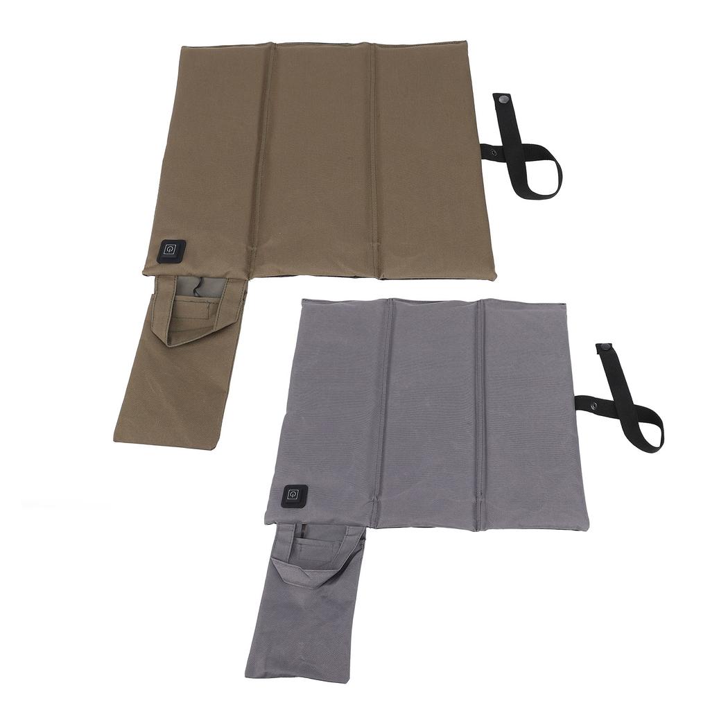 Heated Seat Cushion Polyester Comfortable Portable Folded Heated Seat Pad for Indoor Outdoor