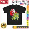Santa Riding Triceratops Dinosaur Christmas Boys Xmas Squad T Shirt Men Women