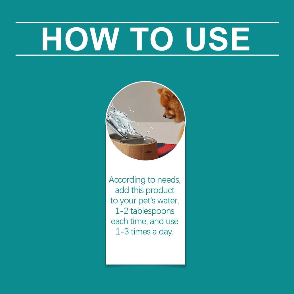 Dog mouthwash Maintain pet oral hygiene, clean dental plaque and odor, dog mouthwash