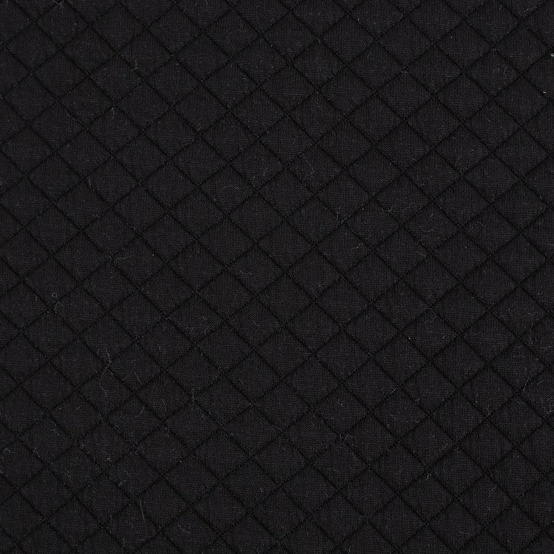 Square Grid Air Layer Jacket: Wire-Padded Polyester-Ammonia Fabric for Casual Home Wear.