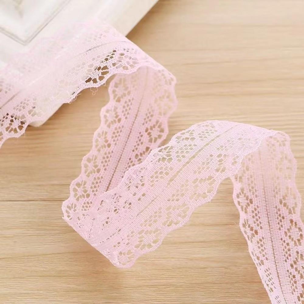 10 Yards Length Embroidered Lace Ribbon 3cm Width DIY Lace Material For Gift Box