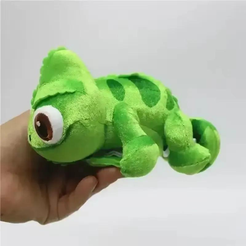 15Cm Pascal Rapunzel Chameleon Lying Shoulder Plushie Toy Stuffed Doll Plush Toys Kawaii Pascal Decor Boys Girls Birthday Gift