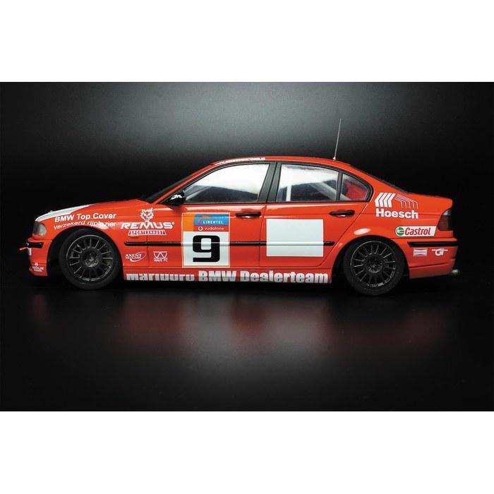 PLATZ NuNu 1/24 Серия Гоночные BMW 320i E46 Победитель DTCC 2001 Пластиковая модель PN24007 Цветное литье