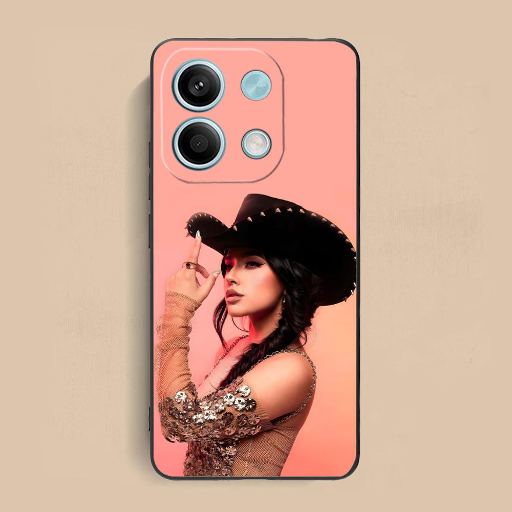 Модный матовый чехол из ТПУ Becky G для мобильного телефона Xiaomi Redmi Note 14 13 12 11 S Pro Plus 4G 5G, цветная печатная крышка
