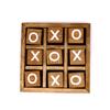 Wooden XO Chess for Children's Intelligence Development, Focus and Logical Thinking Training, Parent-Child Interactive Tabletop Game