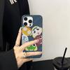 Кероро Лягушонок Крутой Гансо Сержант Чехол для Телефона Для IPhone 17 16 15 14 Plus 11 12 13 Pro Max Ударопрочная Защита Мягкая Задняя Крышка