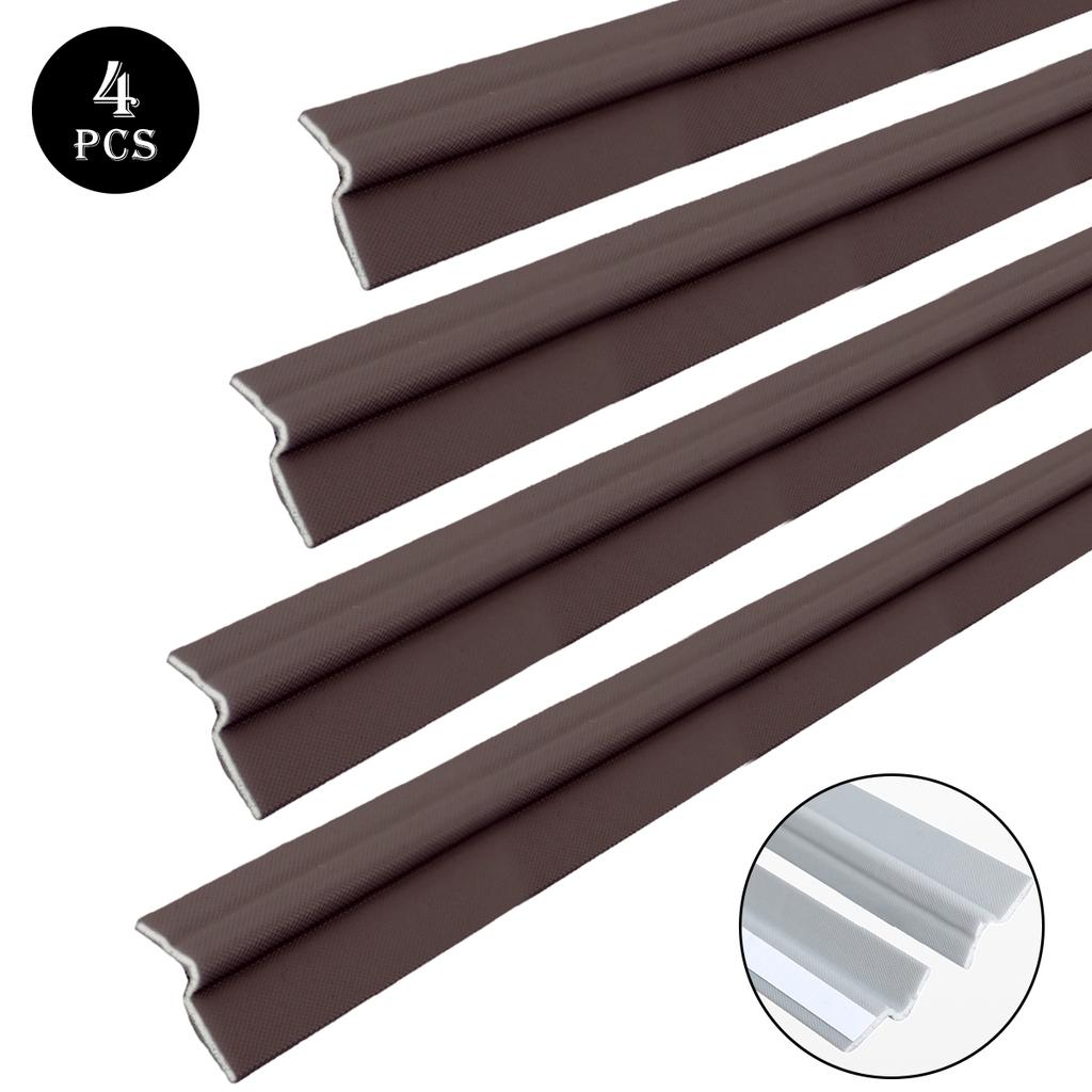 Уплотнительные ленты Ветрозащитные Звукоизоляционные Уплотнительные ленты для окон для раздвижных окон Заполнитель щелей Самоклеящиеся Обрезаемые Оконные аксессуары