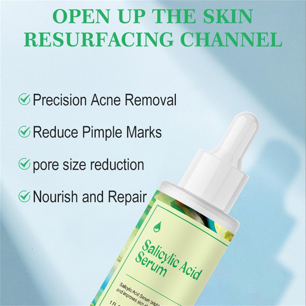 Салициловая сыворотка 30 мл, контроль жирности кожи, осветление следов от прыщей