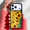 Цветы 1 Подсолнухи Чехол для телефона для iPhone 17 16 15 14 13 Pro Max Задняя крышка для 12 11 Pro Coque