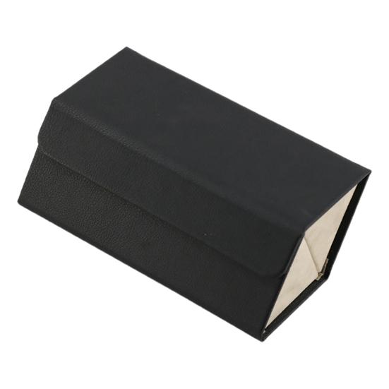 Коробка для хранения очков с металлическими защелками, несколько отделений, однотонный дизайн, органайзер для солнцезащитных очков, кейс для хранения ювелирных изделий