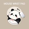 Panda Wrist Rest Mouse Pad: Cute, Non-Slip Keyboard Hand Pillow for Women