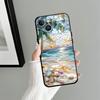 Чехол для телефона Apple iPhone 13 17 Pro Max 12 14 11 Air 16 15 Pro 7 8 XR XS MAX Funda Чехол для телефона с рисунком «Морской пейзаж»