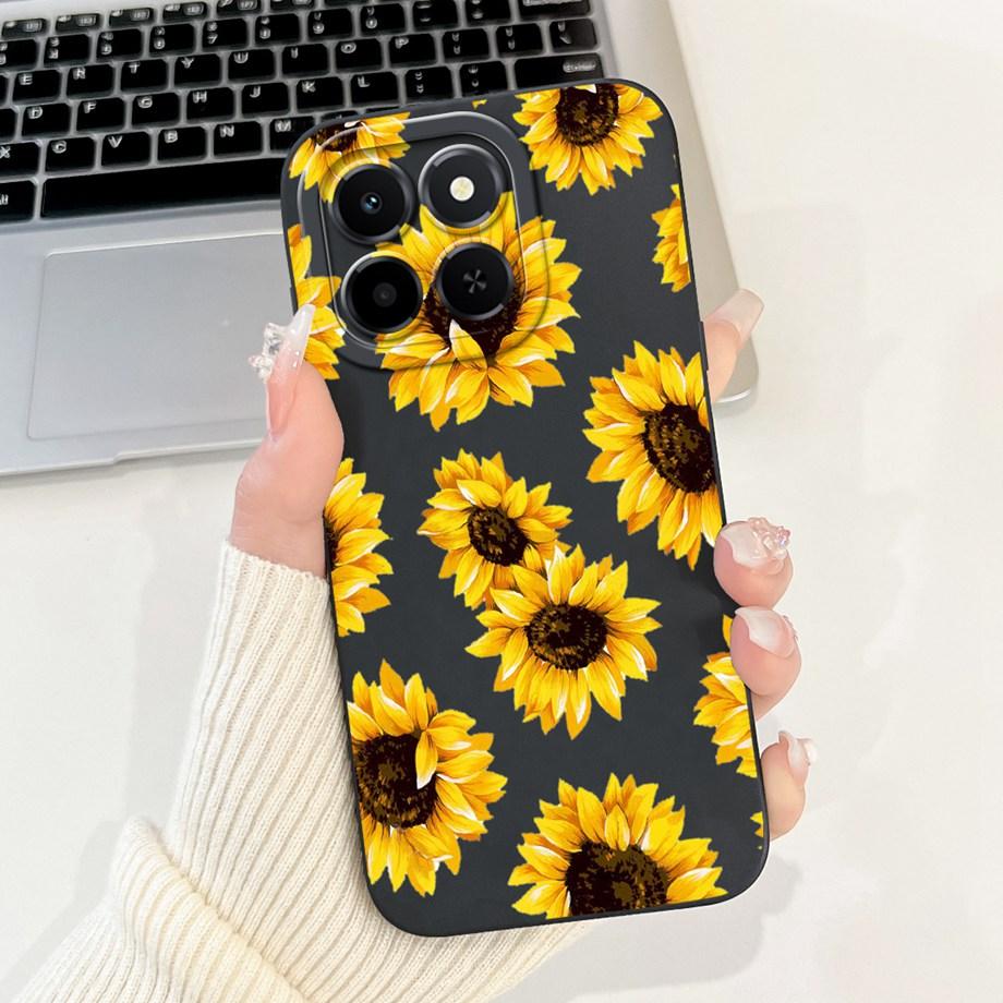 Чехол для Honor X6c Новая Мода Мультяшный Люксовый Девичий Рисунок Funda Для Huawei Honor X6C X6 C X 6C Чехол Матовый Жидкий Силикон
