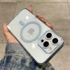 Luxury Glitter Magsafe Transparent Case For iPhone 13 14 15 16 Pro Max Plus Magnetic Wireless Charge Shockproof Soft Cover