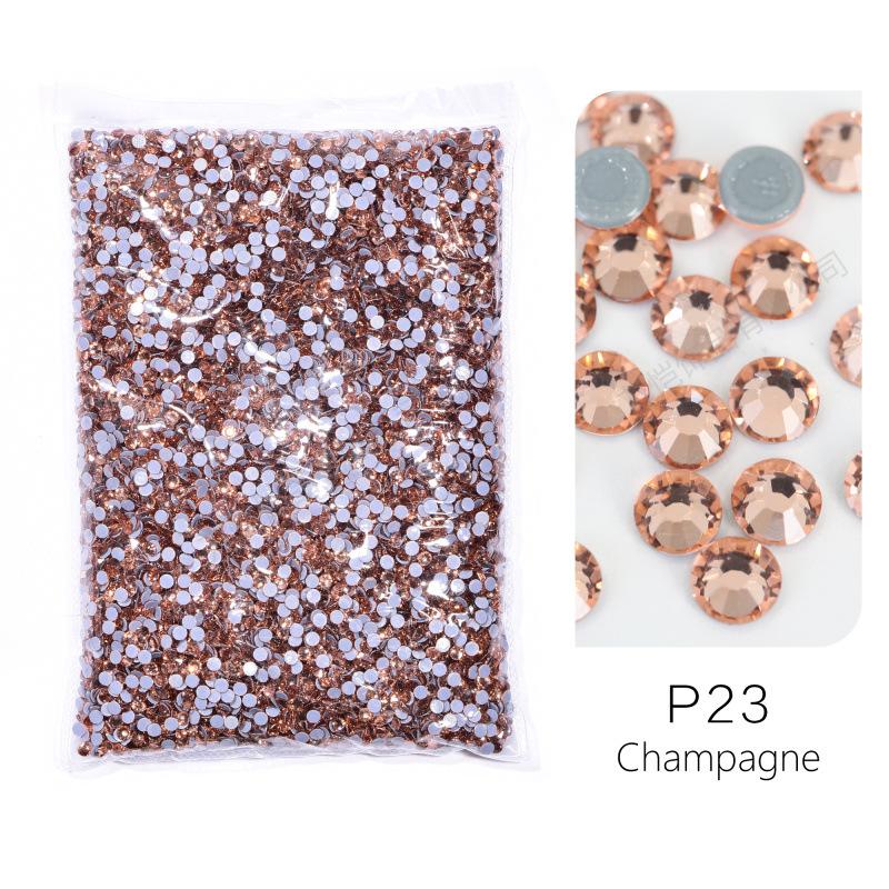 Крупная упаковка Единообразная имитация стекла Австрийский горячий бриллиант, Дно с термоклеем Сделай сам Одежда Обувь и Головные уборы Ювелирные изделия Стразы