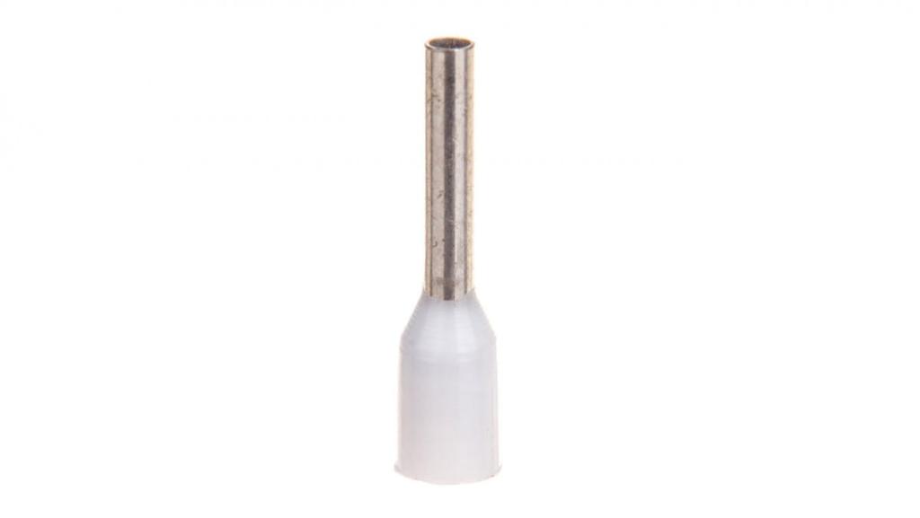 Insulated Ferrule Terminal Ti 0.75Mm2/8Mm White Tinned Ti0.75L8De /100 Pcs/