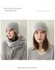 Women's 100% Pure Cashmere Knitted Hat – Fashionable, Versatile, and Warm