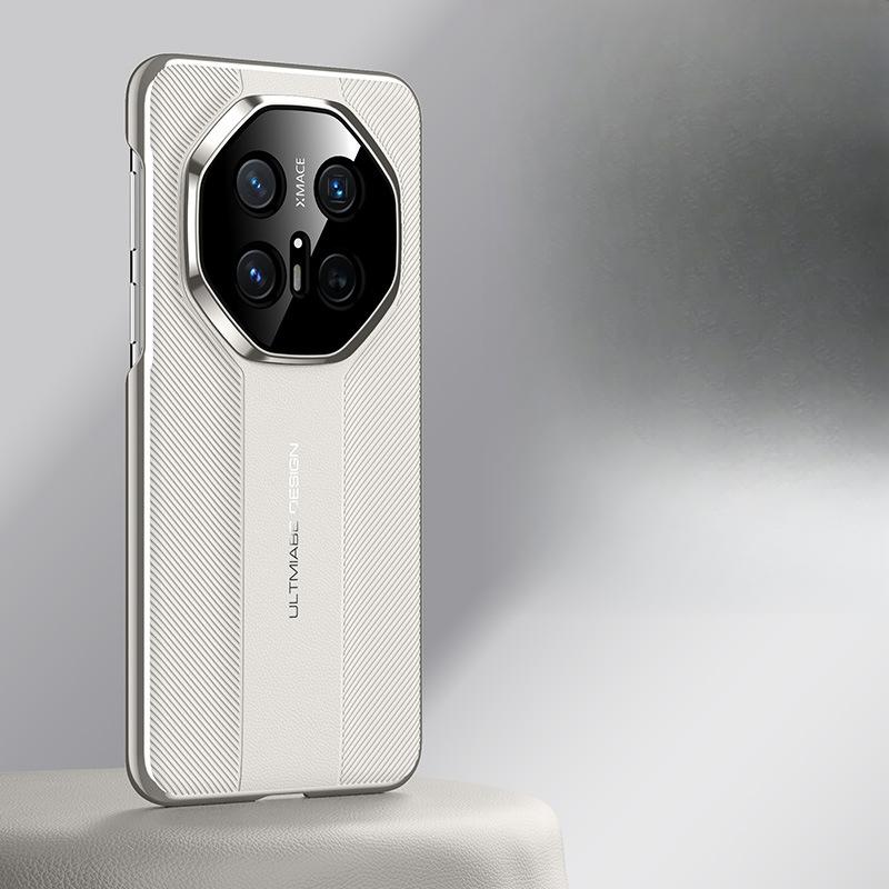 Чехол для телефона Huawei Mate70pro 70RS Бизнес M70 Всесторонний Противоударный Однотонный Кожаный Чехол