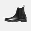 [CUSTOM ADE] 4cm Cowhide Pointed Chelsea Boots Winston (CR0084BK), CR0084BK, 7000032003, Popular Korean Shoes